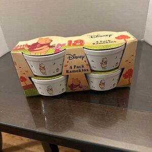 NIB Winnie the Pooh & Friends Fall Ramekins Set of 4